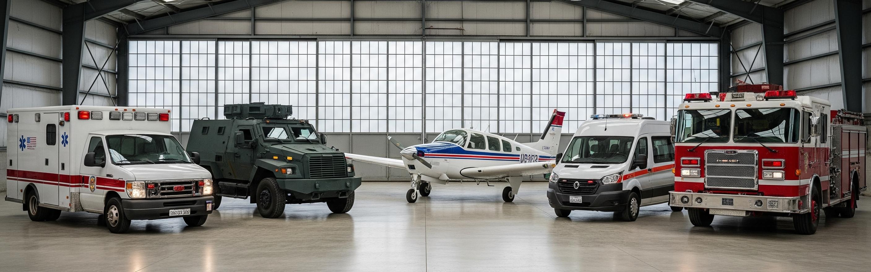 Danhard HVAC systems installed in specialty vehicles including ambulances and fire trucks